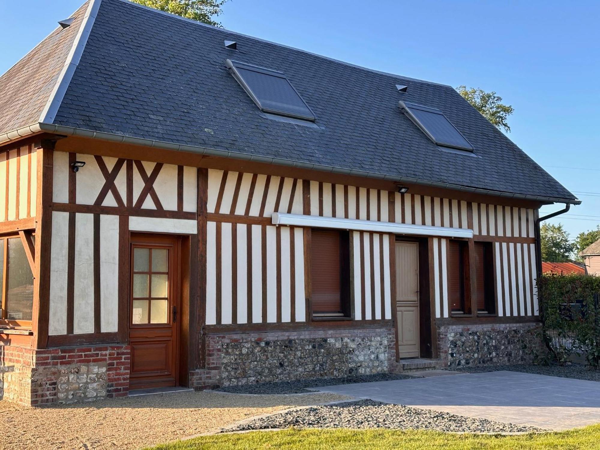 Gite Le Saint Vincent Saint-Vincent-Cramesnil Exterior foto